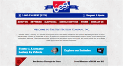Desktop Screenshot of bestbattery.com